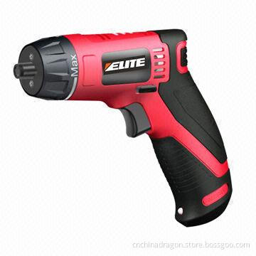 7.2V Screwdriver with Li-ion Battery, Soft Grip, LED Light